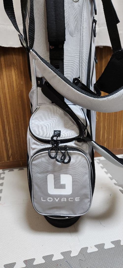 新品未使用】14分割 LOVACE グレー キャディバッグ - メルカリ