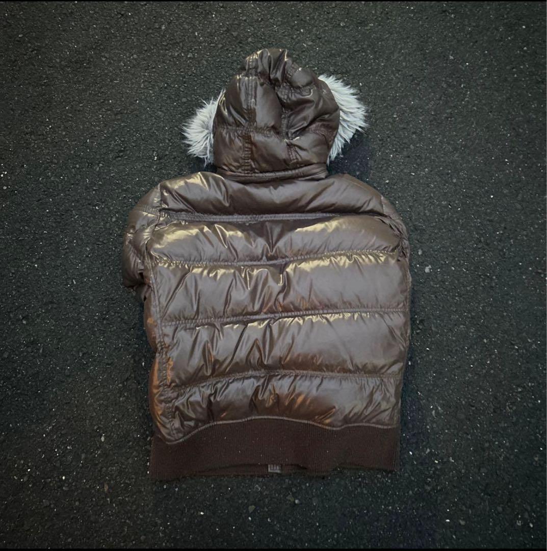 00s オールドユニクロ old uniqlo ファーダウン y2k - メルカリ