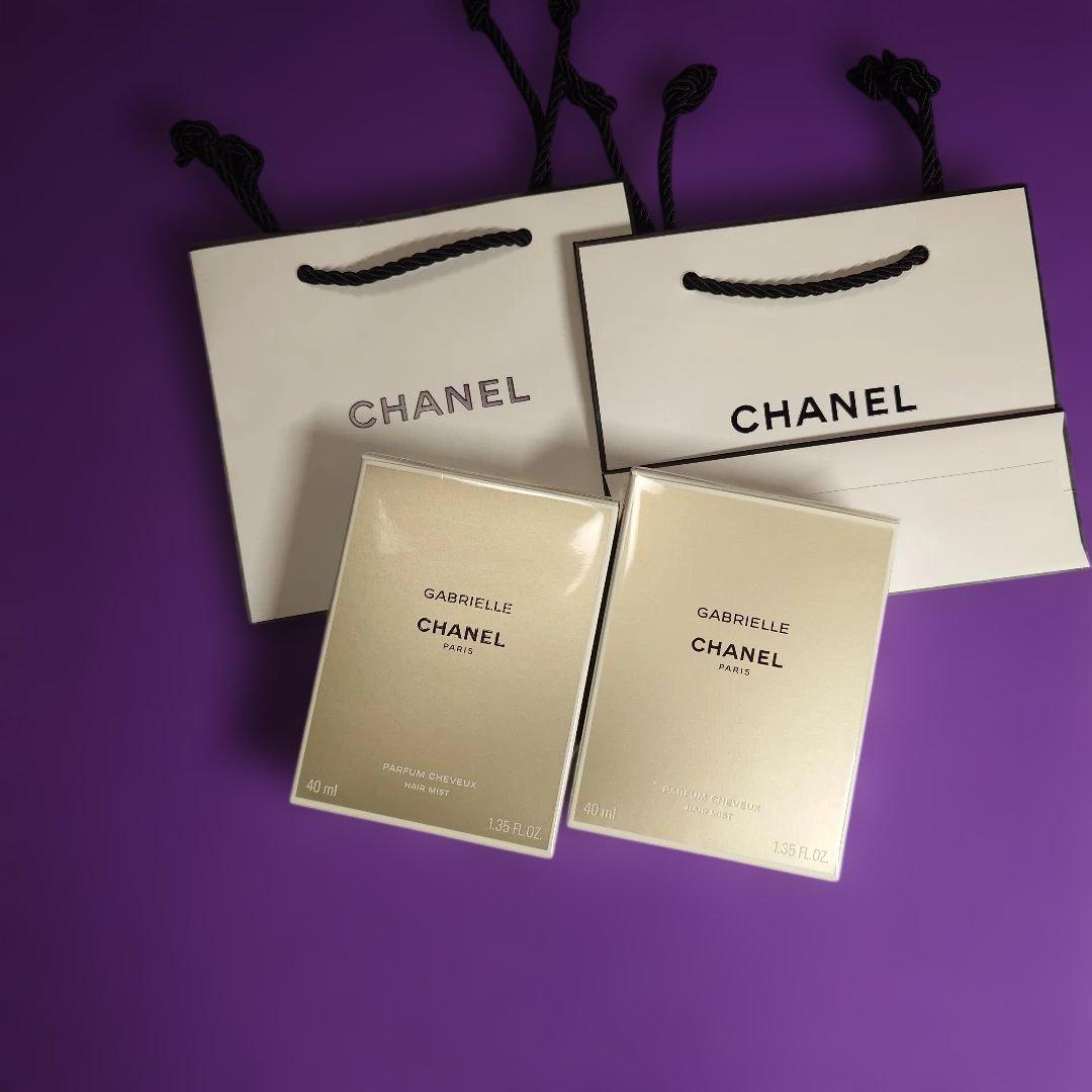 CHANEL ショップミニ袋2点＆ヘアミスト2点セット CHANEL（シャネル） ドーヴィル 2way チェーンショルダーバッグ ミニ