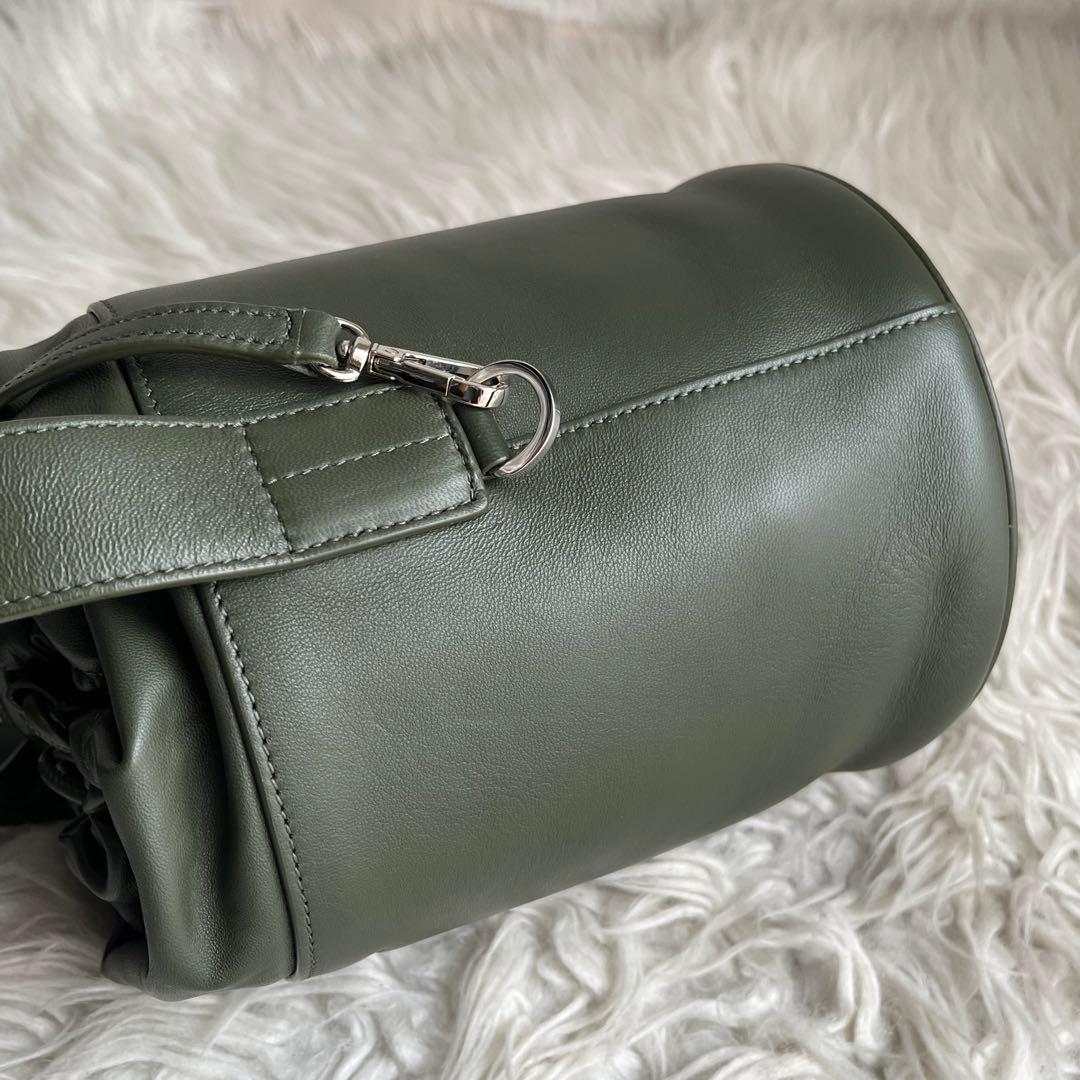 ✨️未使用級✨️ JILSANDER バケットバッグ ショルダーバッグ カーキ