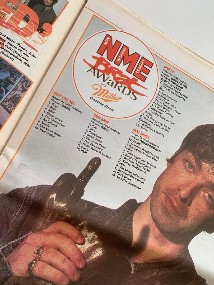 洋雑誌 New Music Express NME Oasis pulp 2冊 - メルカリ