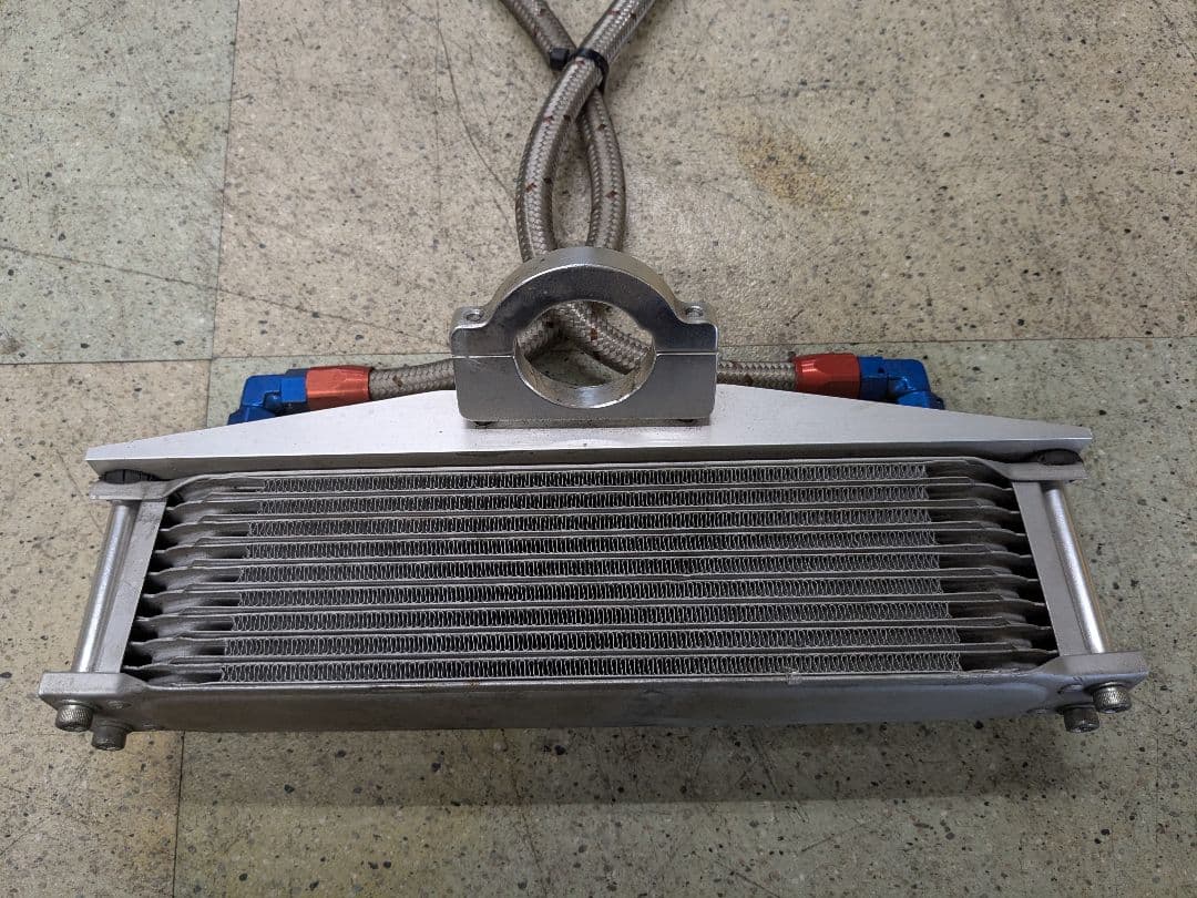 ま*と様 ホンダ CB400フォア オイルクーラー （アダプタ・ホース付