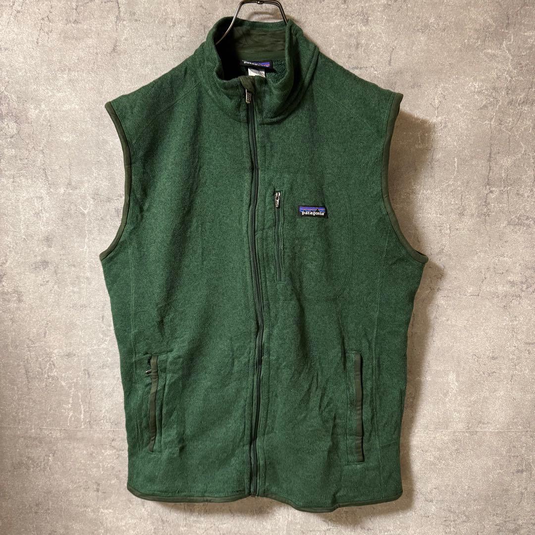パタゴニア patagonia ベスト フリース 緑 - メルカリ