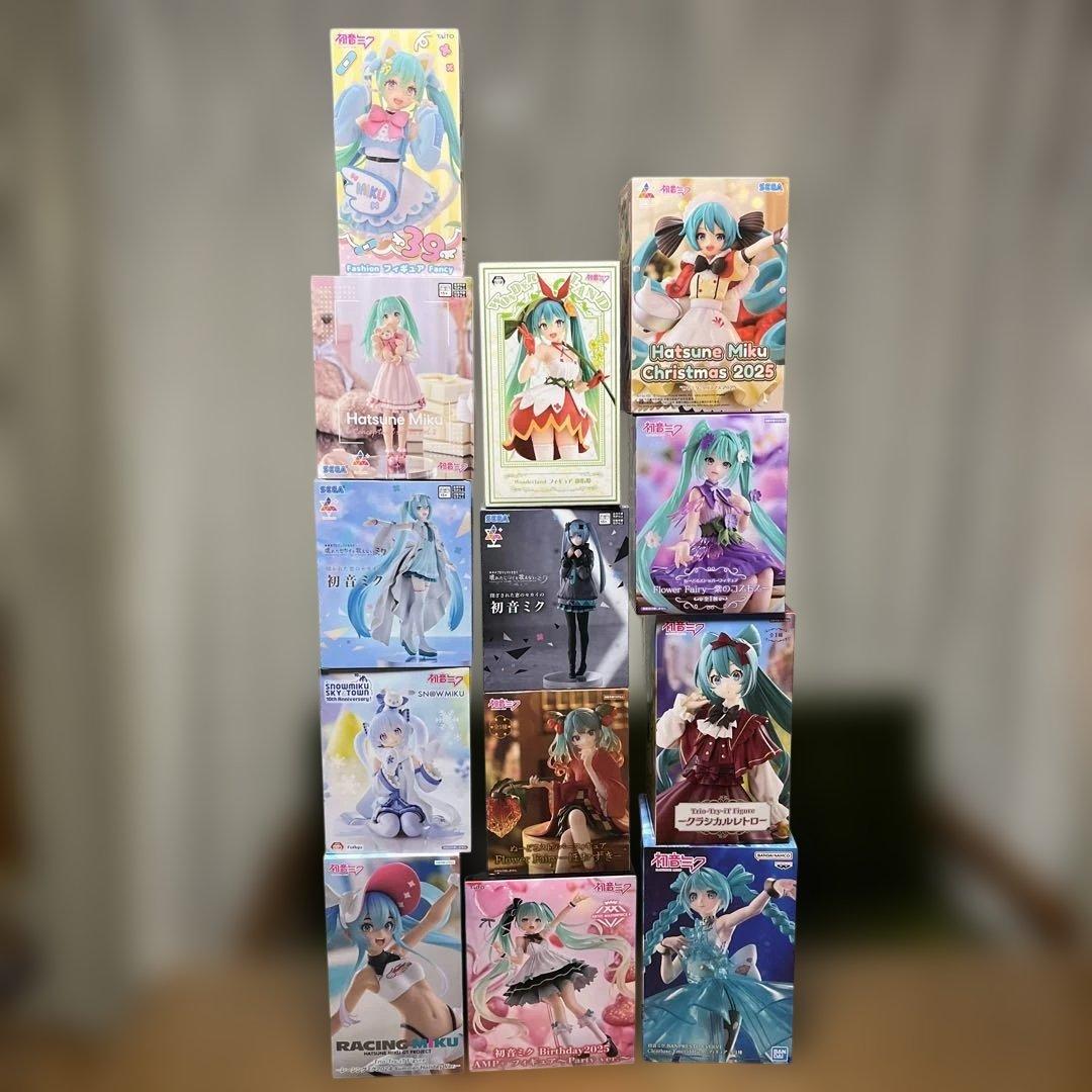 2025後半 美少女 初音ミク プライズフィギュア 大人気 まとめ売り