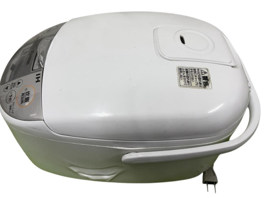 中古】 象印 IH炊飯器 NP-XB18 ホワイト 10合 一升 - メルカリ