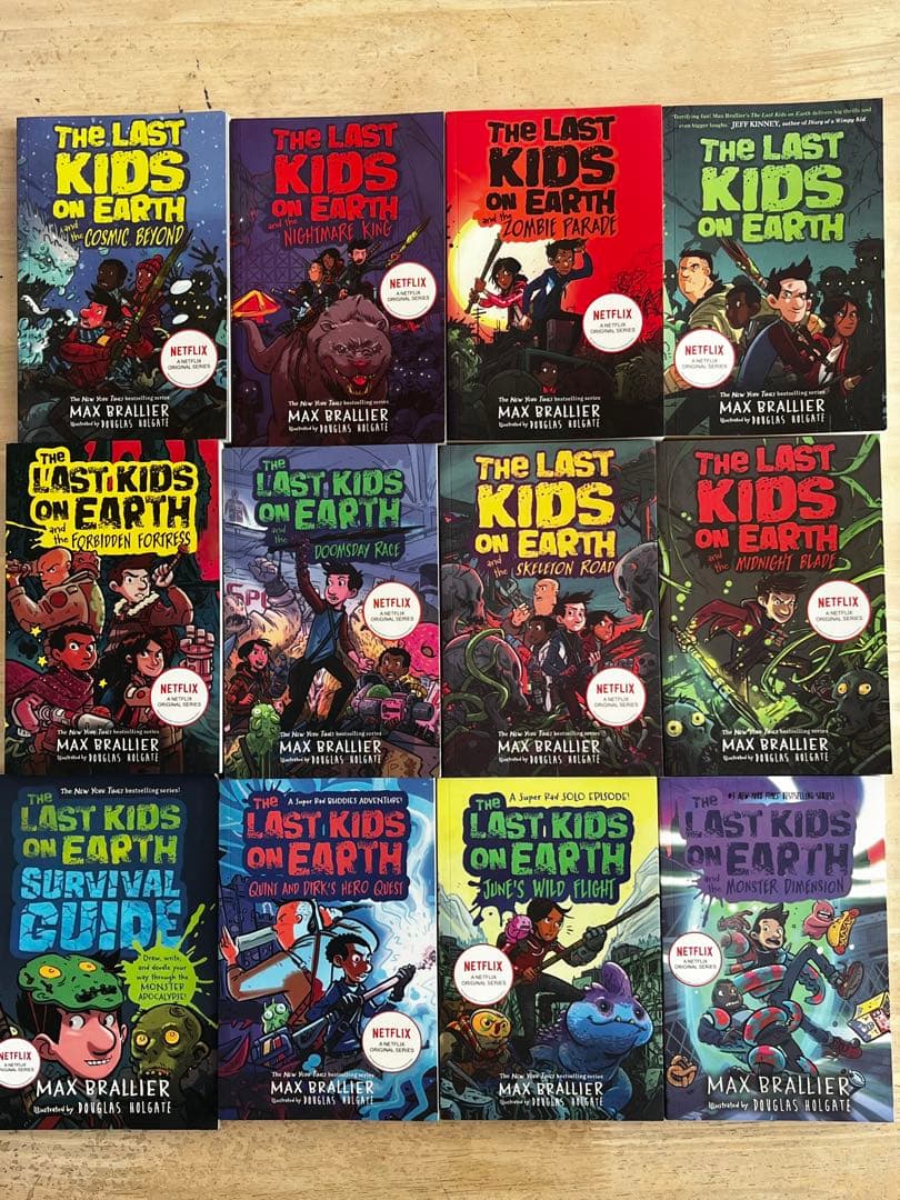 The Last Kids on Earth 全12巻セット By Max Brallier The Last Kids on Earth 10 Books Collection Set