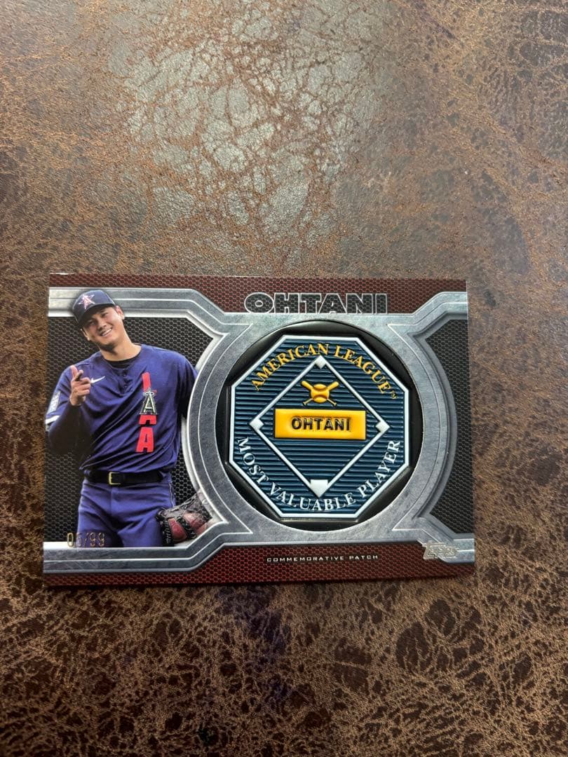 大谷翔平 記念MVPパッチカード 2022年版 99シリ - メルカリ