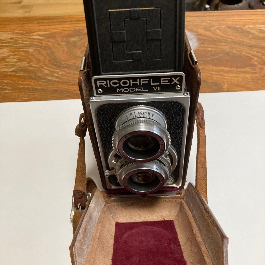 RICOHFLEX MODEL VII 二眼レフカメラ 説明文お読みください - メルカリ