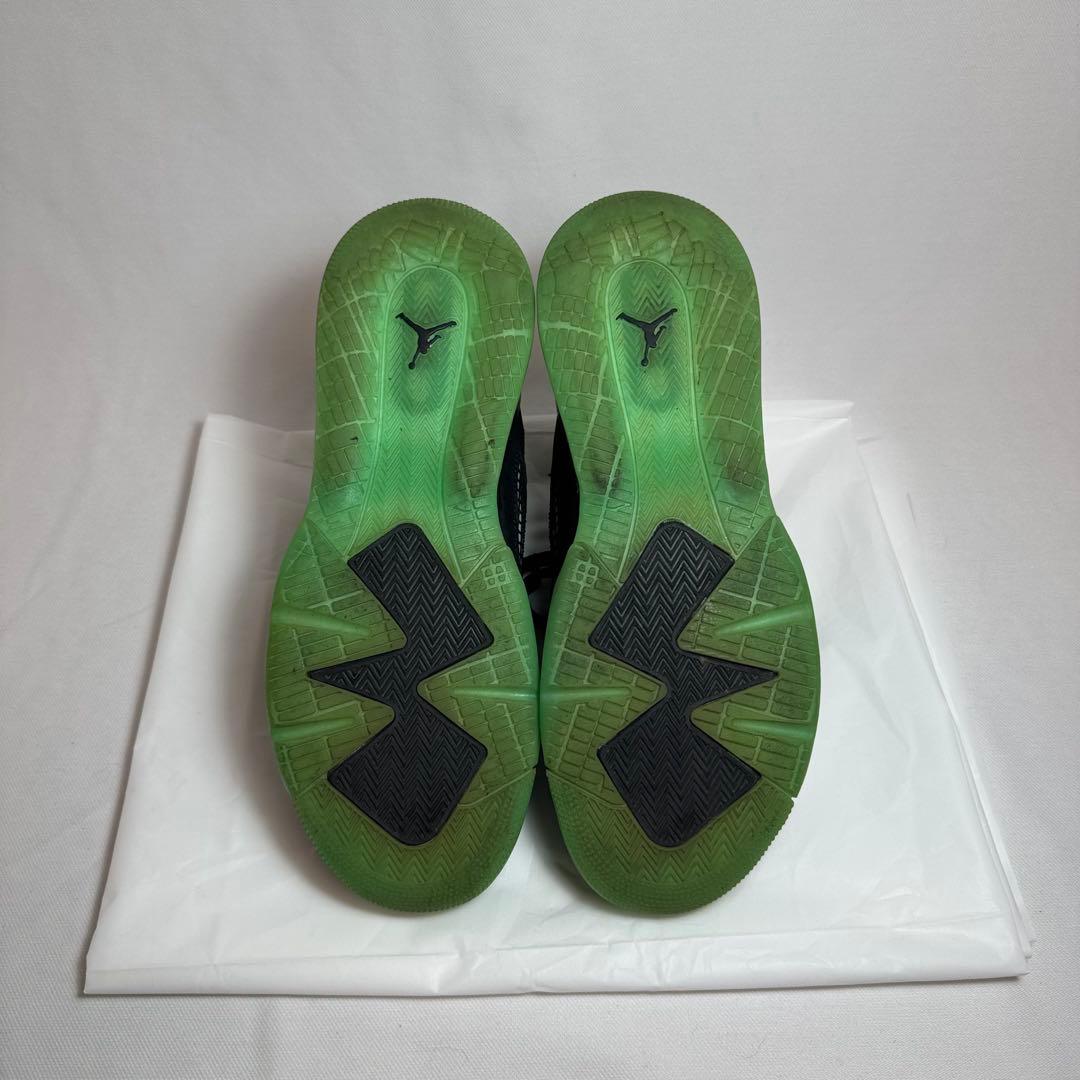 【Air Jordan】Mars black x 蛍光グリーン 27.5cm