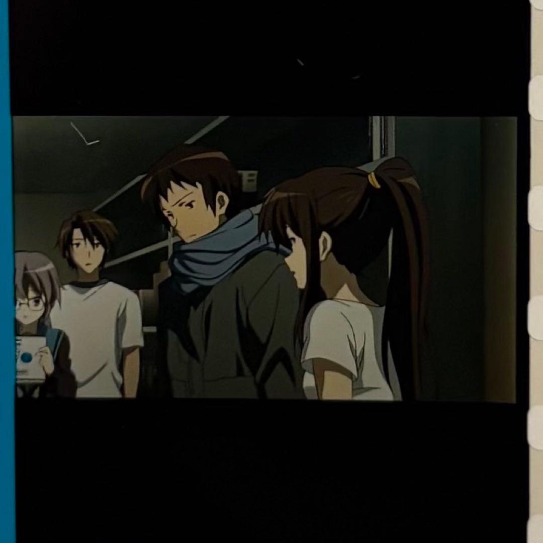 長門有希 キョン 涼宮ハルヒの消失 復刻フィルム ブックマーク 入場者