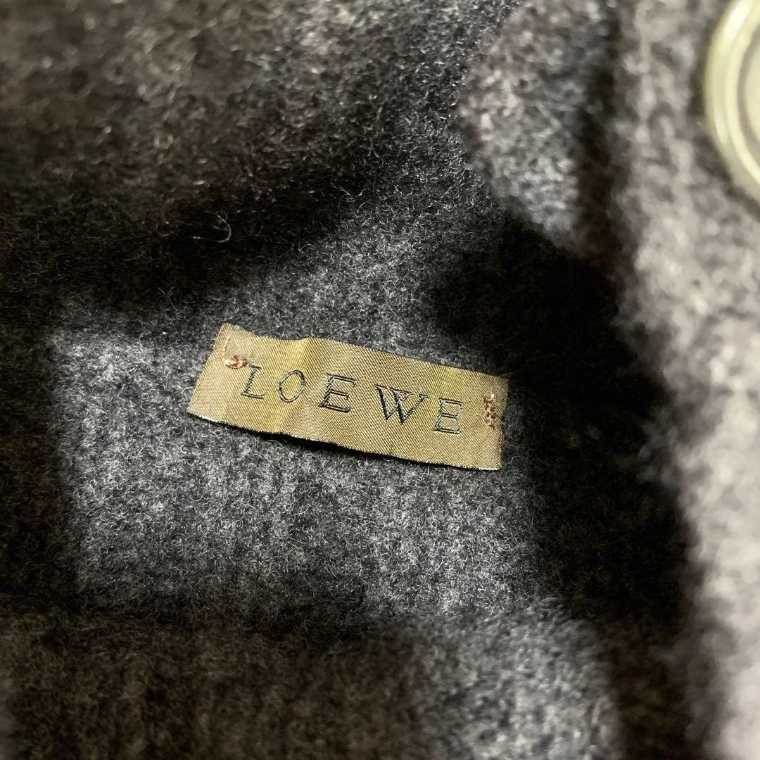 ロエベ LOEWE タートルネックニット カシミヤ セーター グレー 48