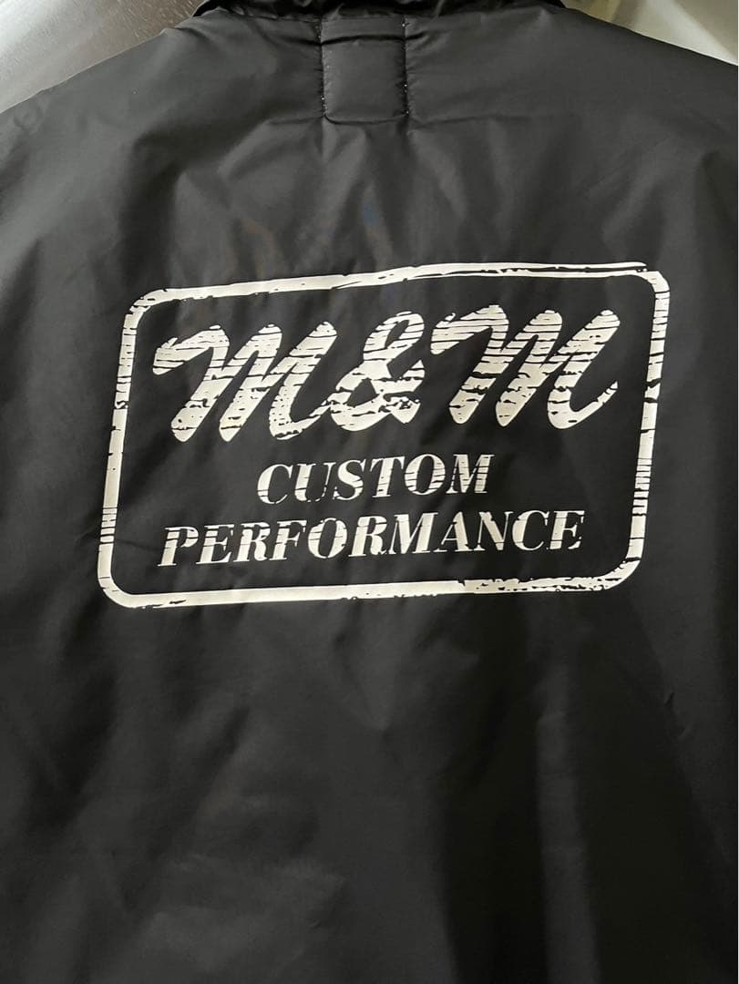 M&M ボアコーチジャケット キムタク 希少 ブラック Mサイズ - メルカリ