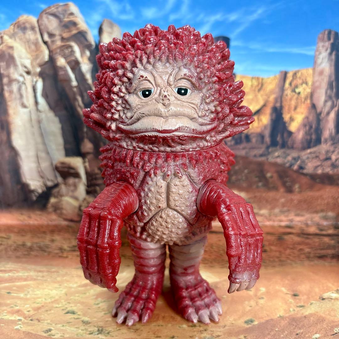 訳あり ウルトラマンパワード パワードモンスターシリーズ 怪獣 ソフビ