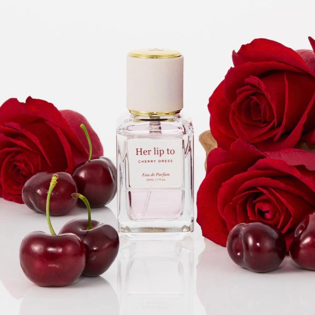 Her lip to 香水　CHERRY DRESS チェリードレス NEW ARRIVAL】チェリーの香りのオードパルファムが数量限定で登場！