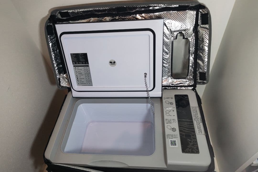 F40C4TMP 18L車載冷蔵庫　冷凍庫 -22℃〜10℃　持ち運び用バッグ付