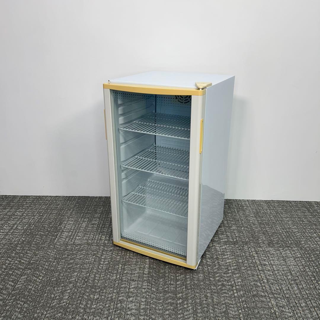 85業務用 冷蔵ショーケース オフィスコンビニ XW-105 左右開き 小型