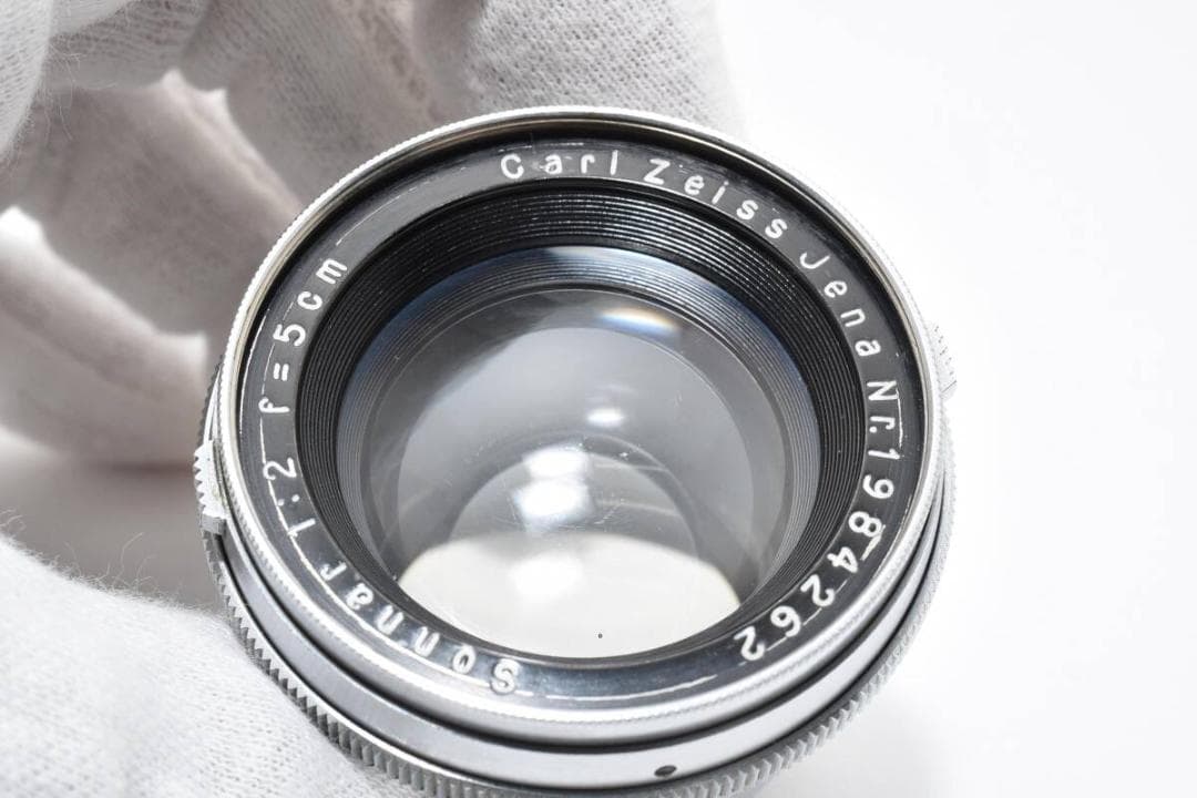 ☆超希少・良品☆Carl Zeiss Jena Sonnar 5cm f2 50 - メルカリ