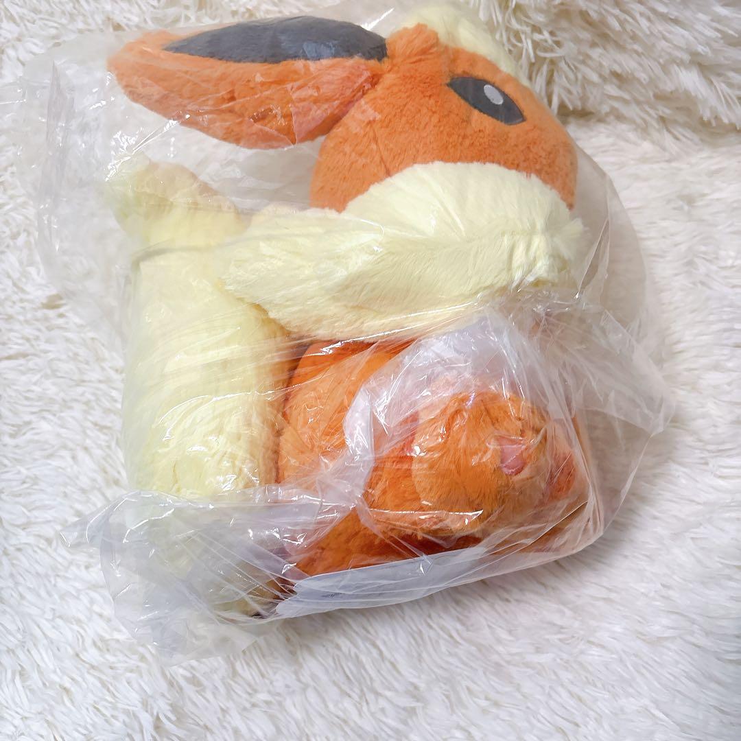 ふわふわ抱きぬいぐるみ ブースター ポケモンセンター - メルカリ