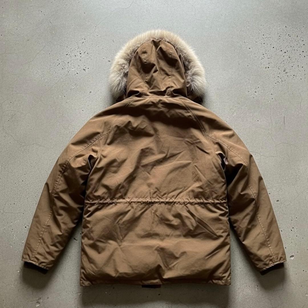 希少80's WOODS ARCTIC DOWN JACKET リアルファー M - メルカリ