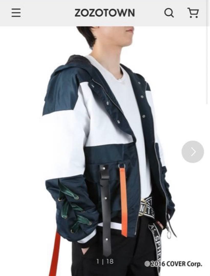 星街すいせい×ZOZOTOWN コラボジャケット Mサイズ - メルカリ