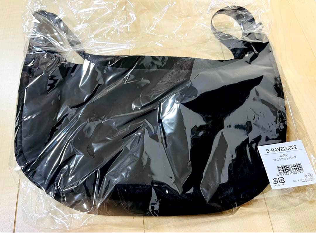 HANA ロゴラウンドバッグ ロゴキーホルダー セット 公式 新品・未開封