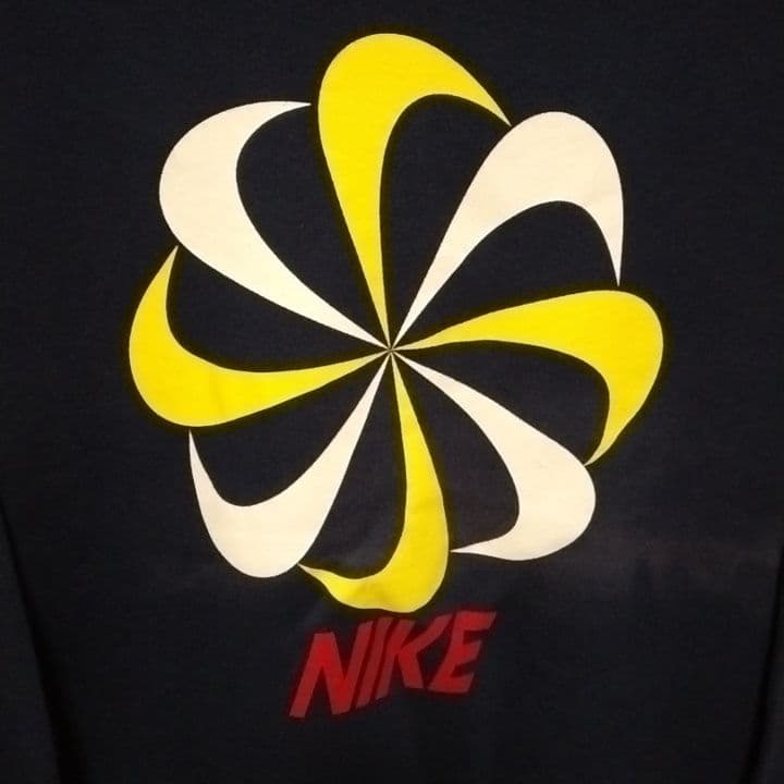 90s風車ナイキ スウェット 銀タグ ゴツナイキ ヴィンテージ フェード