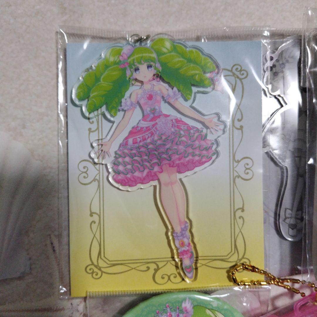 プリパラ ファルル 缶バッジ アクリルキーホルダー アクキー プリチケ