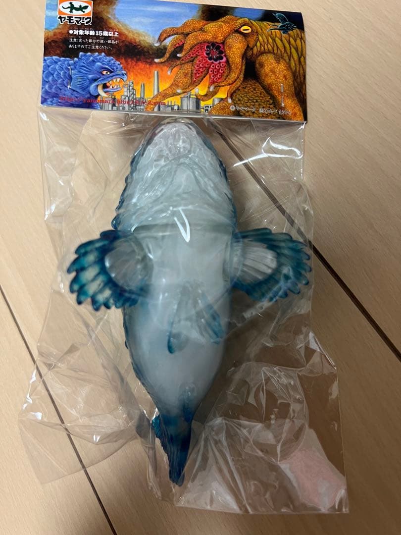 ヤモマーク ソフビ カサゴ クリア成型 青 - メルカリ