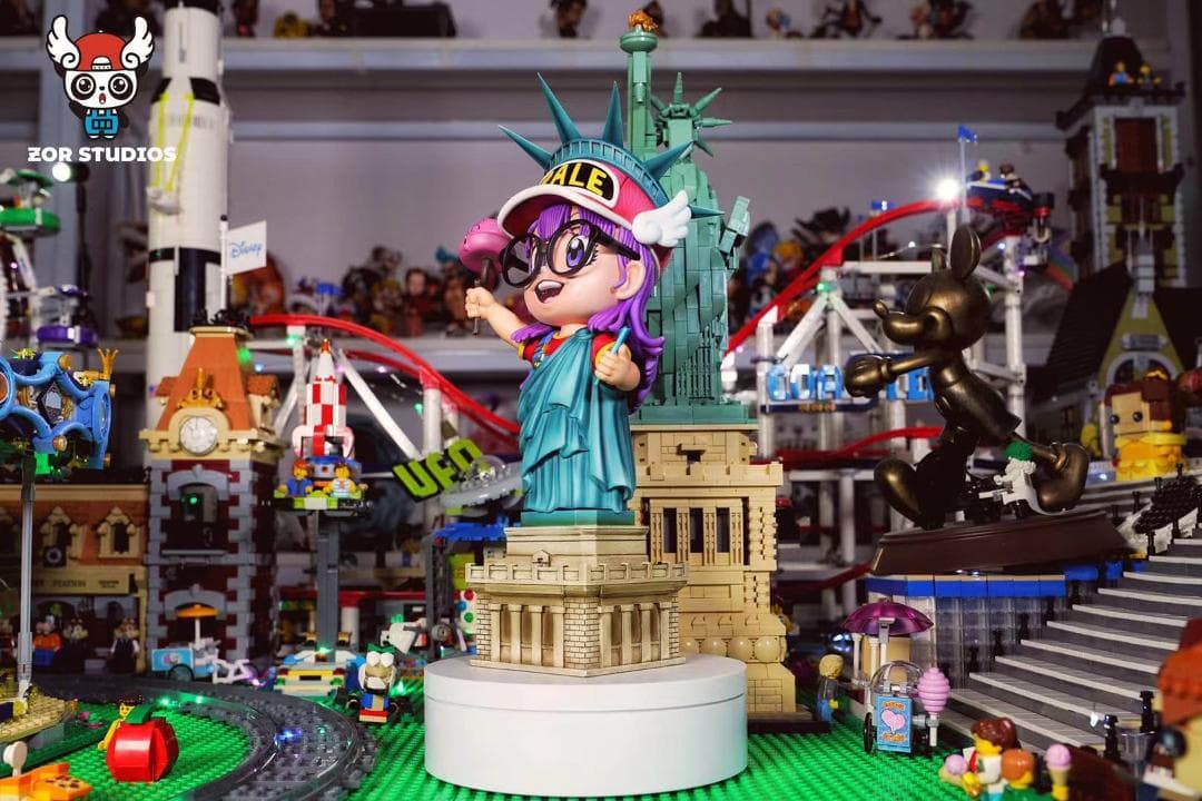 Dr.スランプ アラレちゃん ガレージキット 自由の女神像 フィギュア