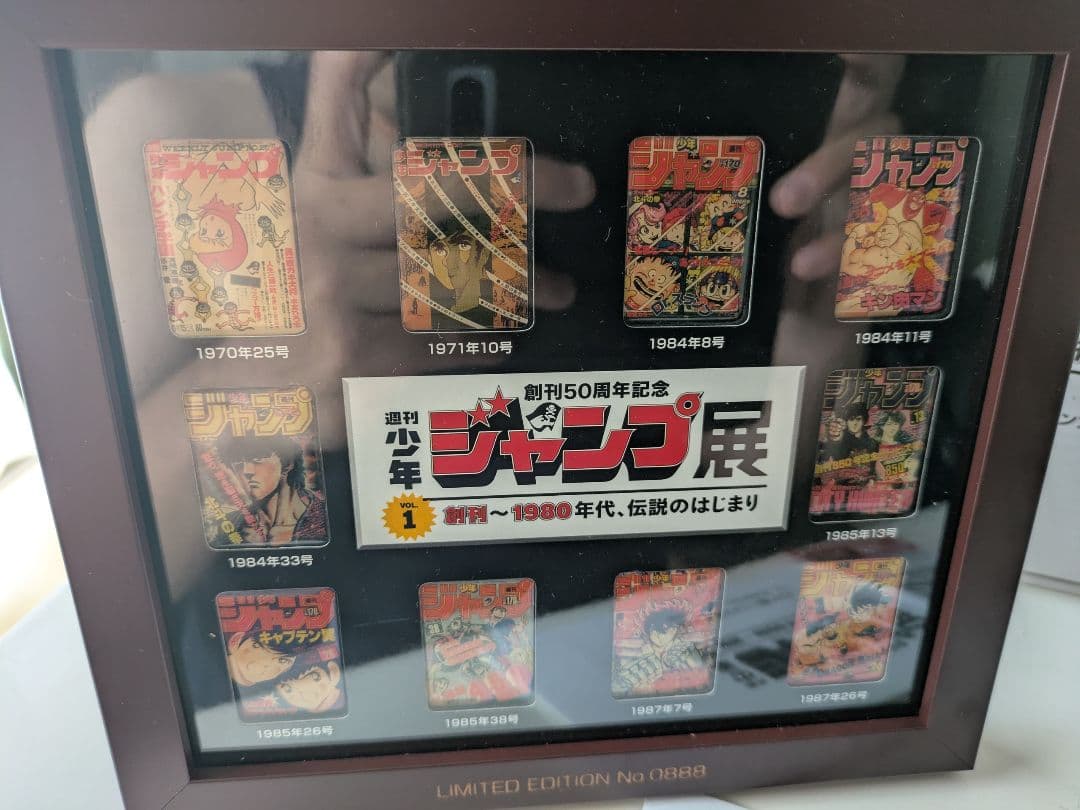 週間少年ジャンプ展 VOL1 チケット特典 限定ピンズ 希少シリアルNOゾロ