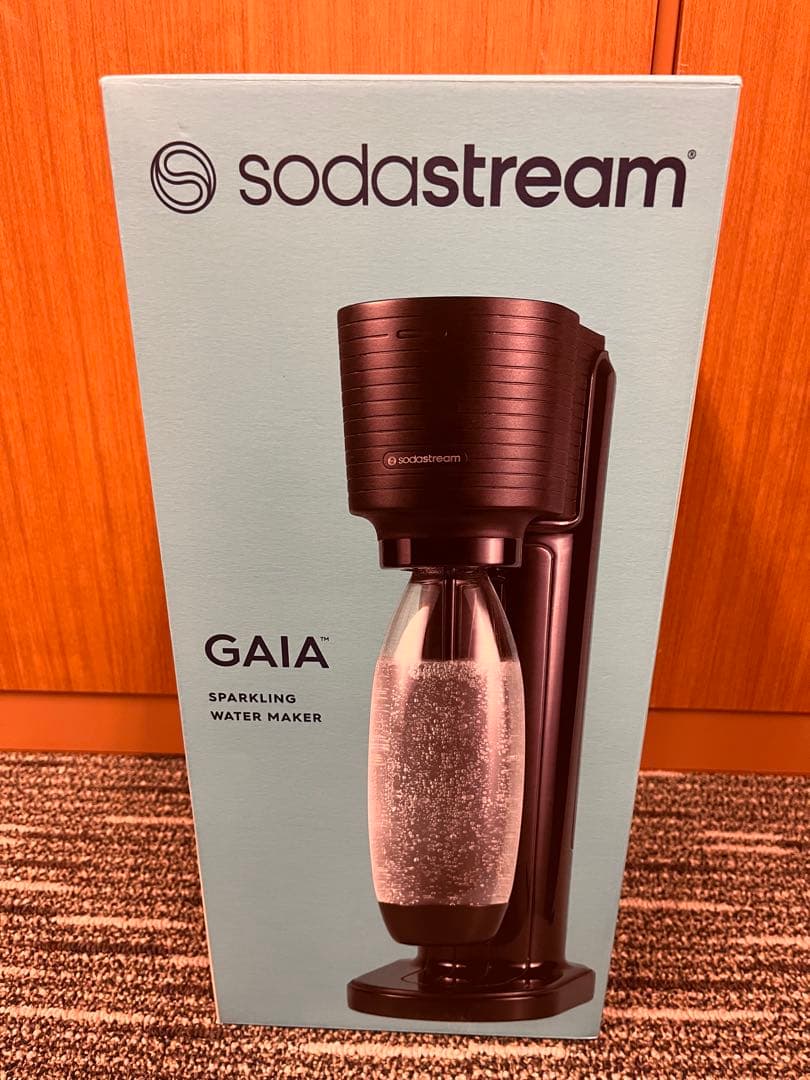 新品未使用】SodaStream GAIA ブラック 炭酸水メーカー ガイア