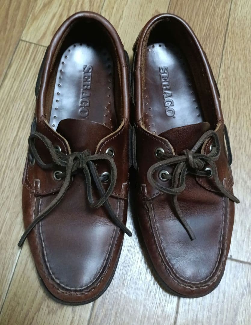 SHINZONE×SERABAGOデッキシューズ Shinzone（シンゾーン）】SEBAGO DOCKSIDES PORTLAND WAXED デッキシューズ