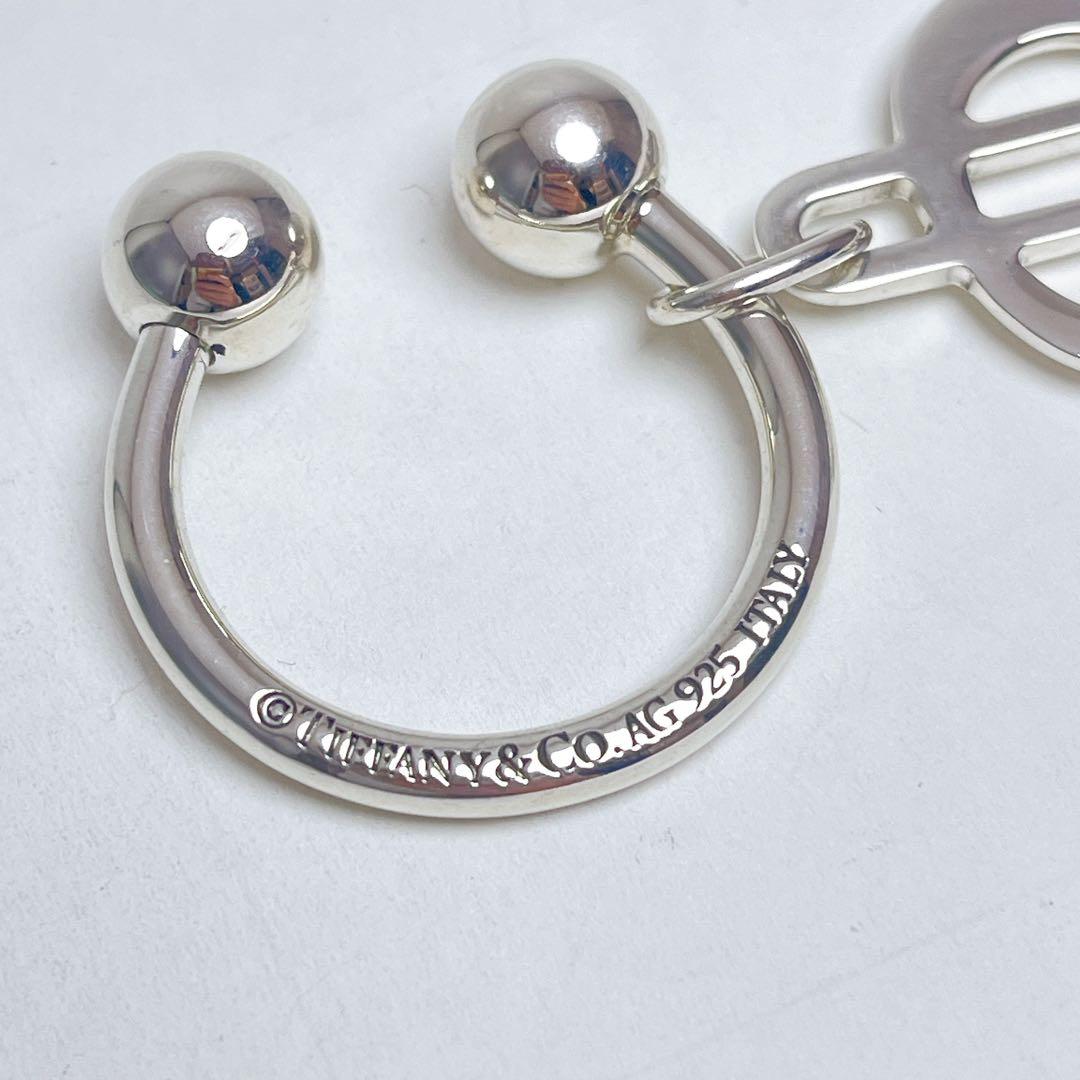 ティファニー 希少 ダラー モチーフ キーリング キーホルダー 925