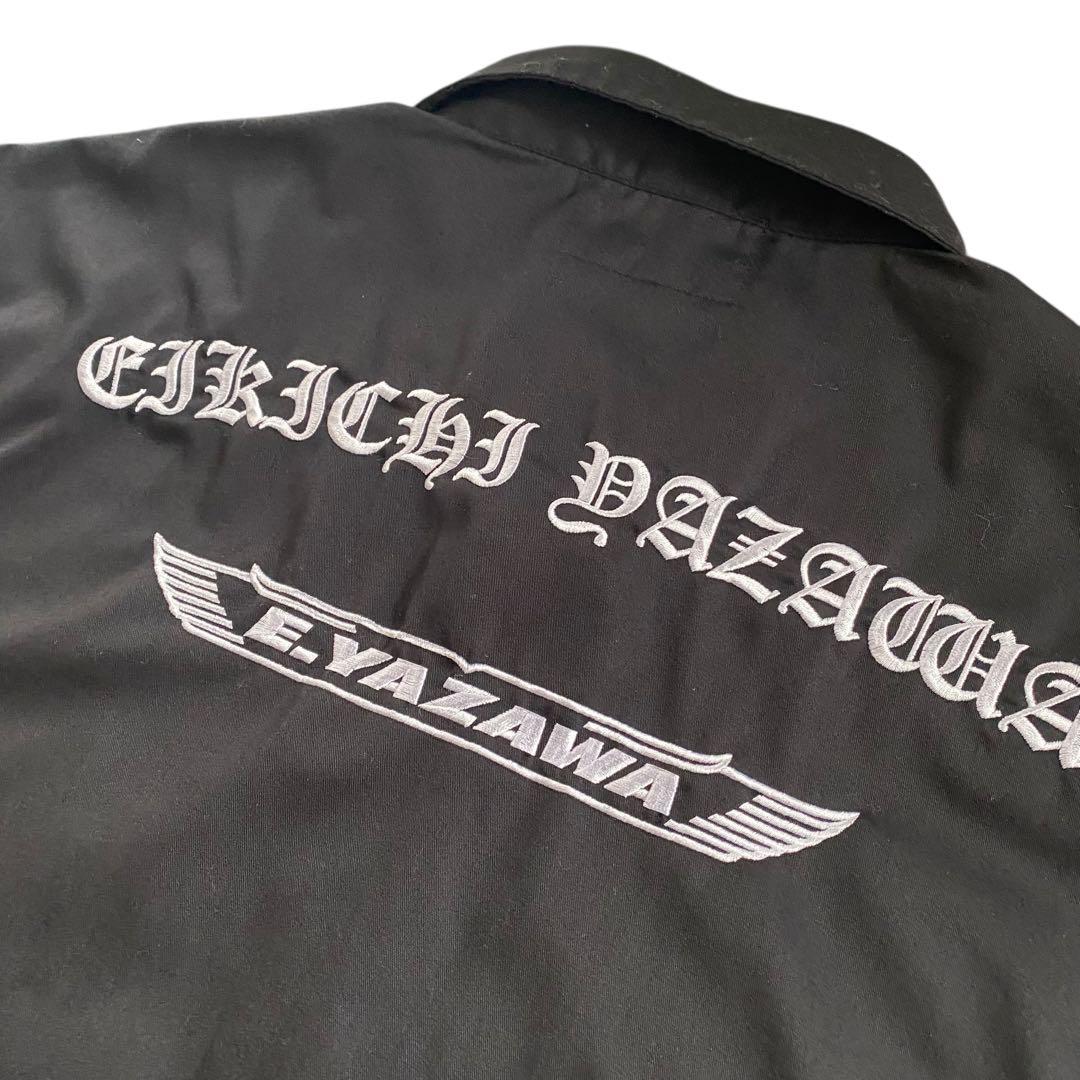 極美品 未使用品 矢沢永吉 E.YAZAWA 公式 ワークシャツ 刺繍 XL - メルカリ