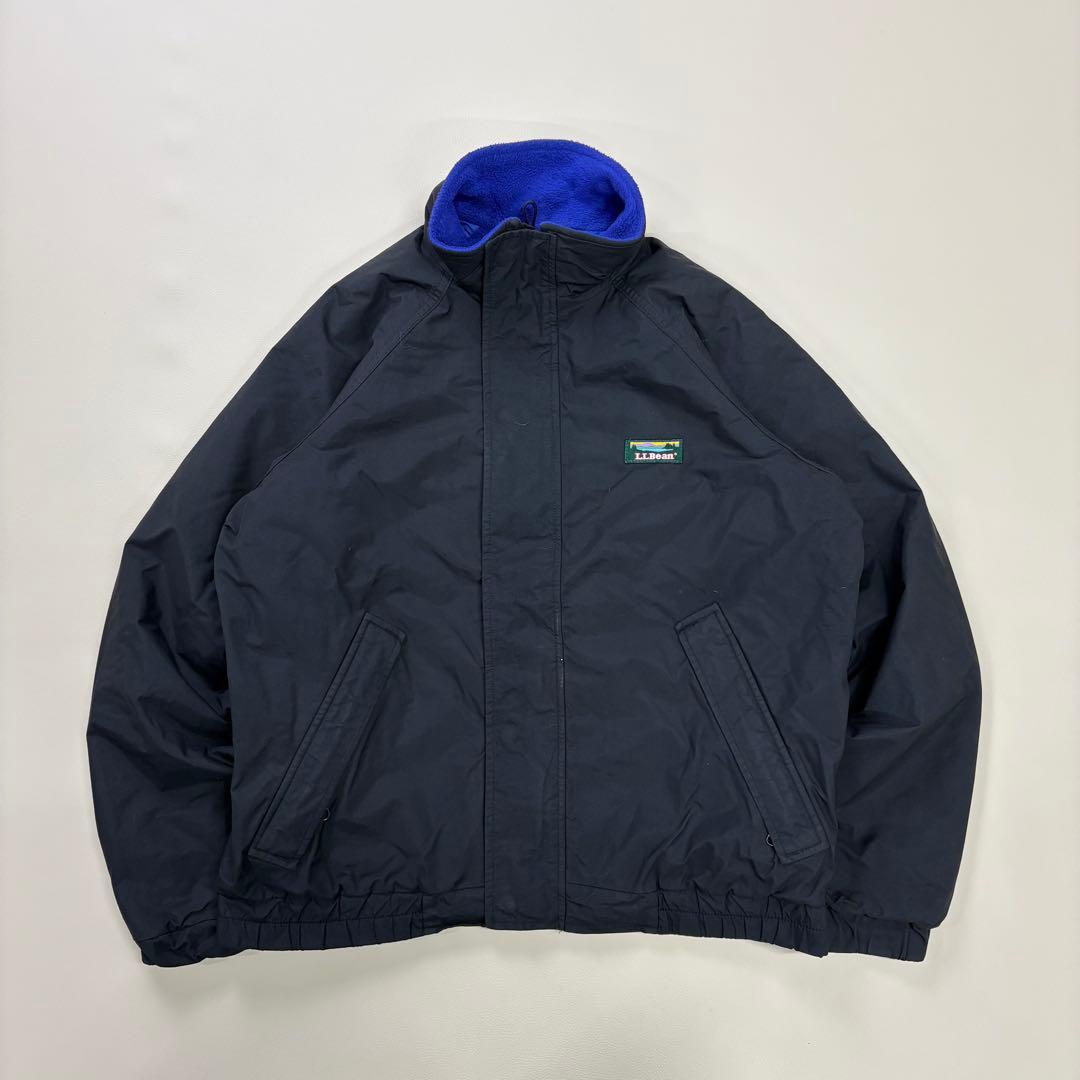 【美品】激レア GORE-TEX L.L.BEAN ウォームアップジャケット 黒