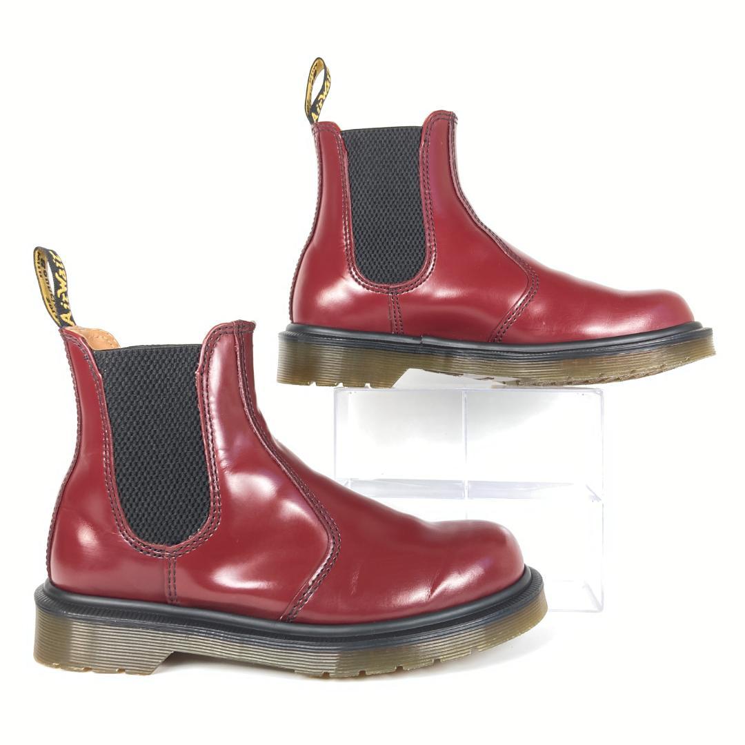 ドクターマーチン 2976 チェルシーブーツ サイドゴア チェリーレッド