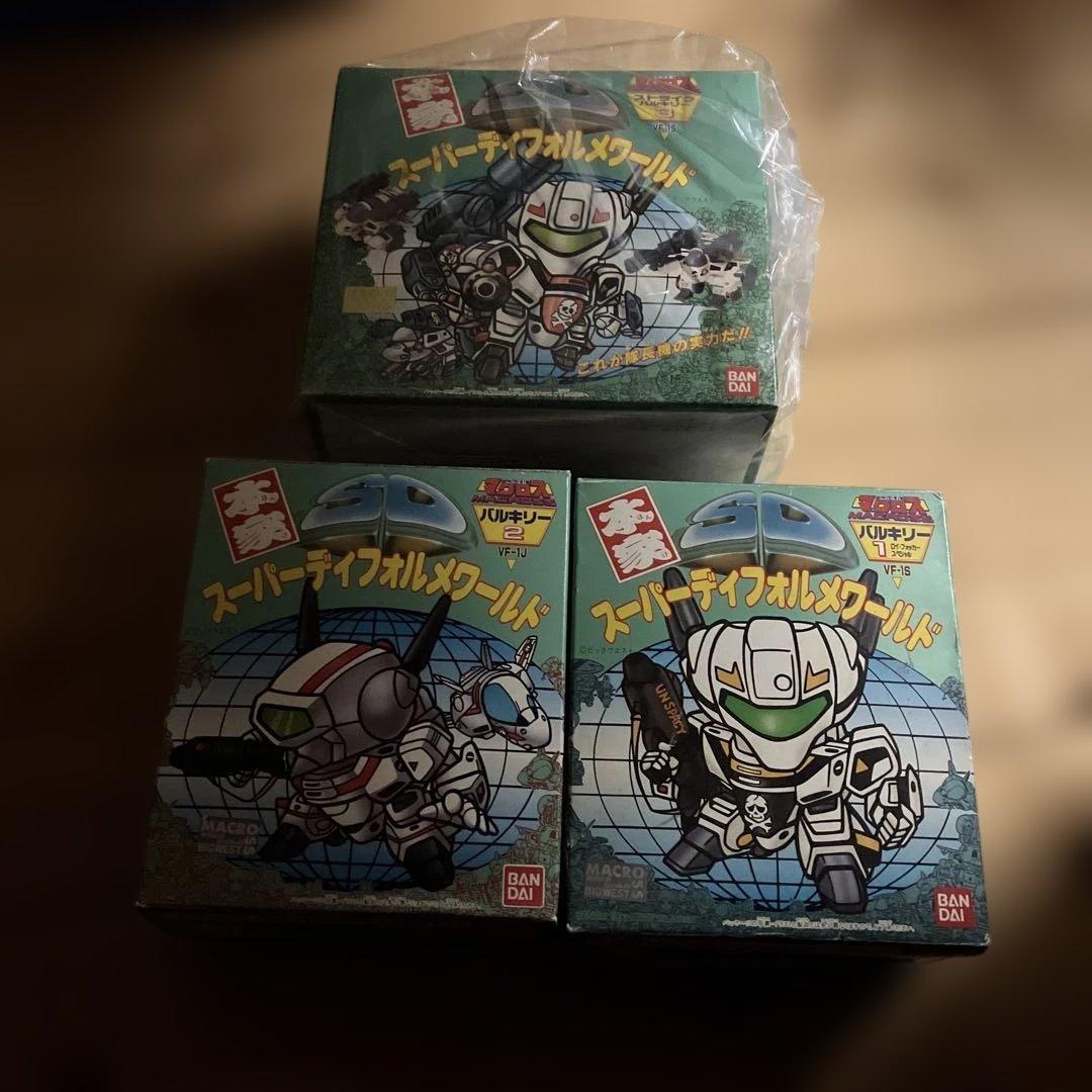 本家SD マクロス VF-1S VF-1J ストライク バルキリー 3種 - メルカリ