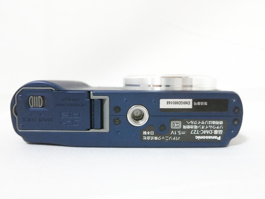 動作未確認 Panasonic デジタルカメラ LUMIX DMC-TZ7 紺 - メルカリ