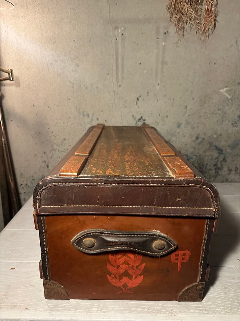 希少 大日本帝国 旧日本軍 軍隊 行李 ケース 当時物 獣督行李 - メルカリ