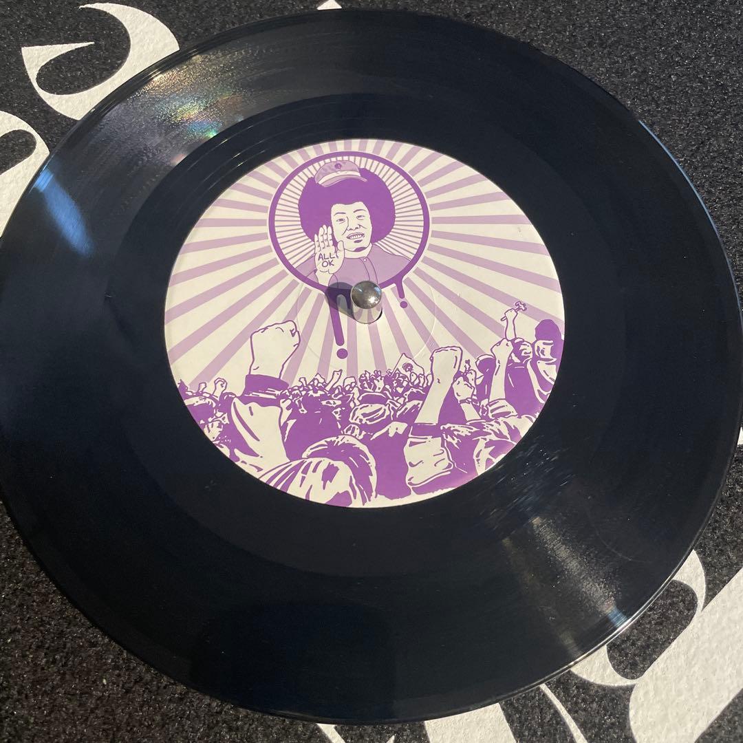 EVISBEATS ゆれる いい時間 田我流 日本語ラップ レコード 7インチ