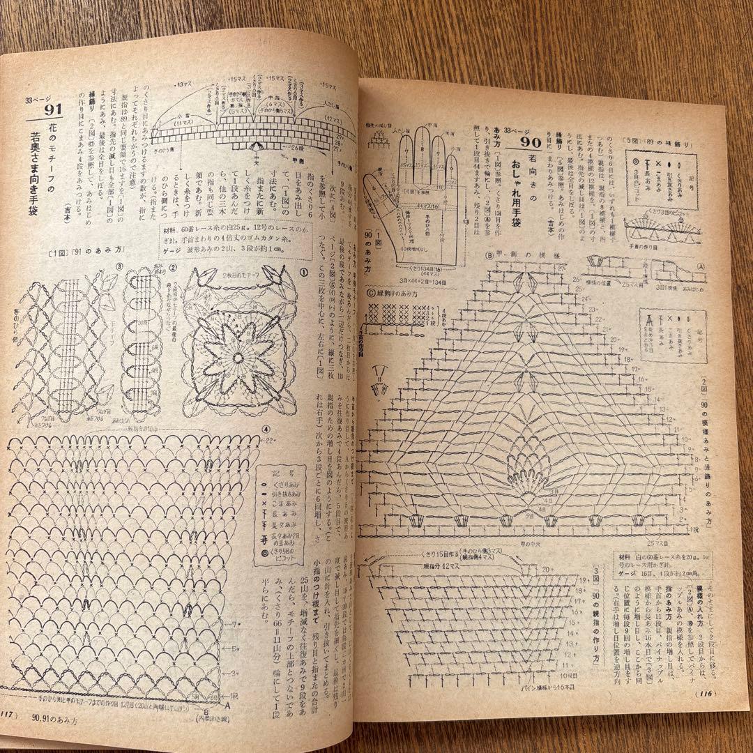 昭和レトロ手芸誌 主婦の友1965年5月号付録「増収にもなる手芸 レース