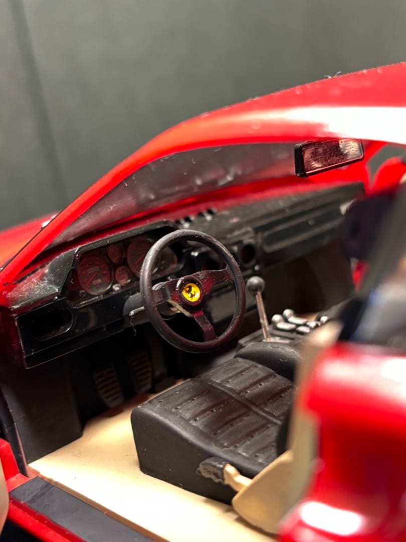 素人製作】フジミ 1/16 フェラーリ 288GTO プラモデル完成品 - メルカリ