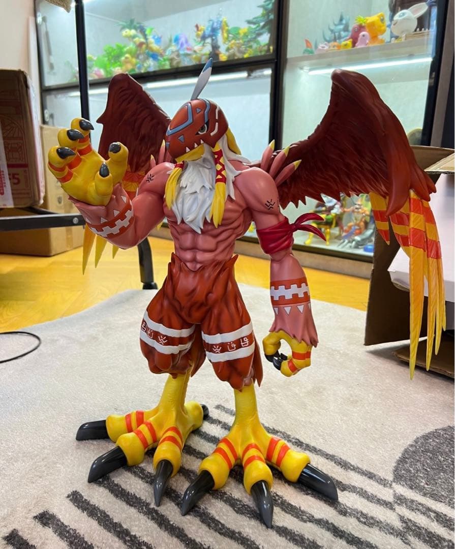 デジモンアドベン 樹脂フィギュア ガレージキット ガルダモン - メルカリ