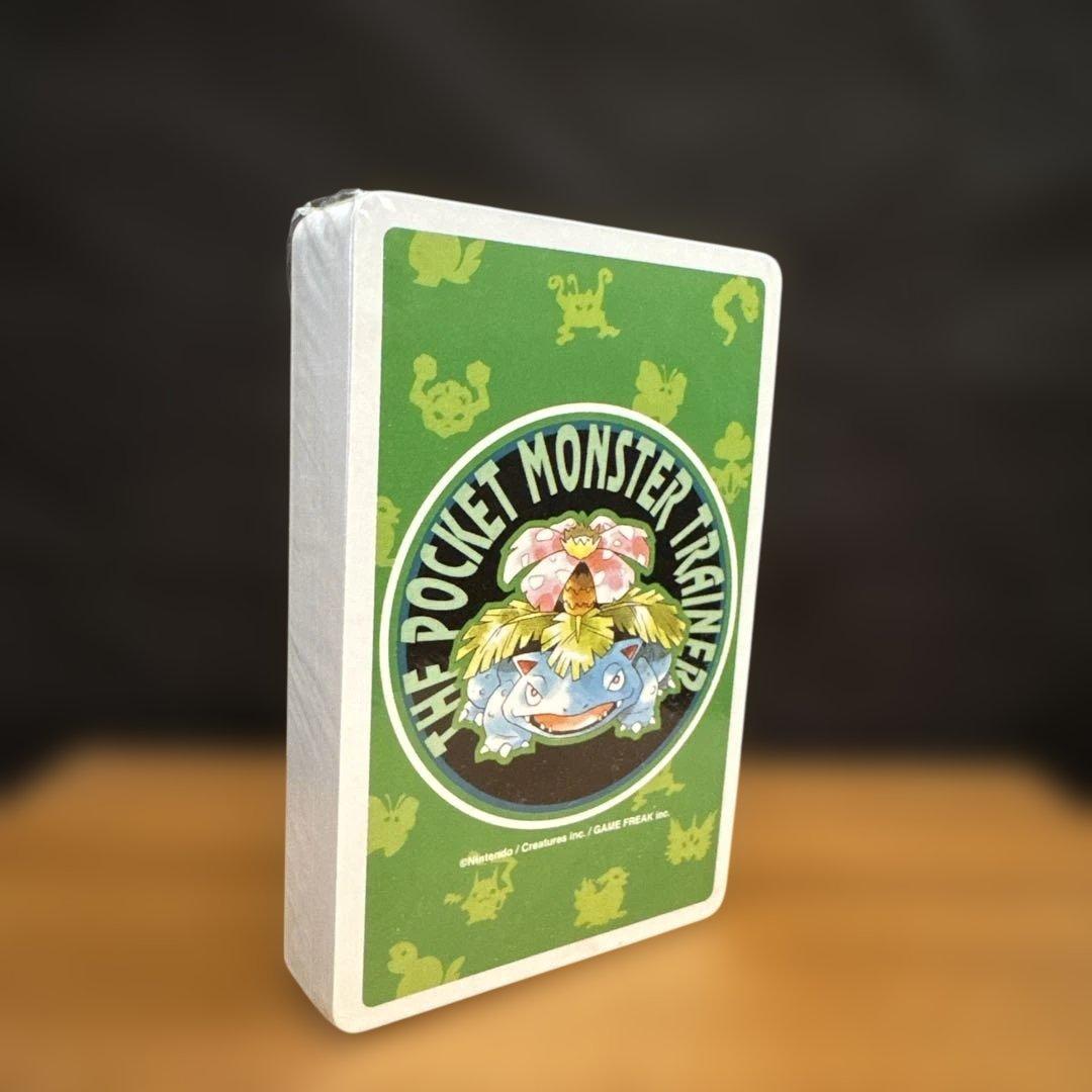ポケモン トランプ 緑 フシギバナ 初代 シュリンク付き レトロ 1996