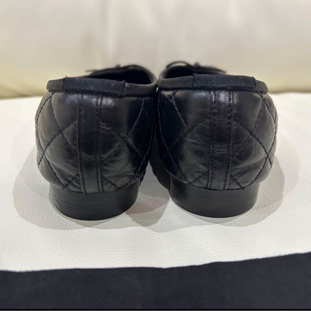 CHANEL マトラッセ　バレエシューズ　36.5 23.5cm バレリーナ