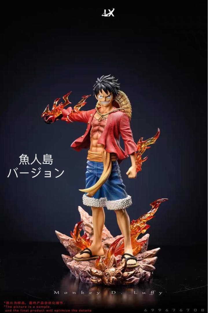 ONE PIECE ワンピース ルフィ ガレージキット フィギュア 塗装済み