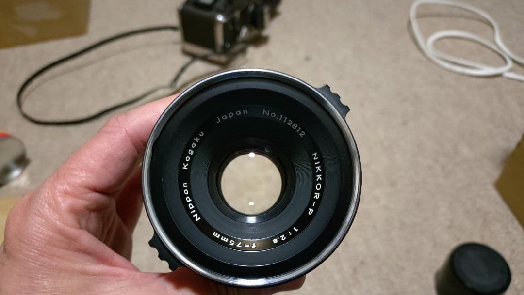 ゼンザブロニカ ジャンク品として 75ミリ 50ミリ レンズ付属 - メルカリ