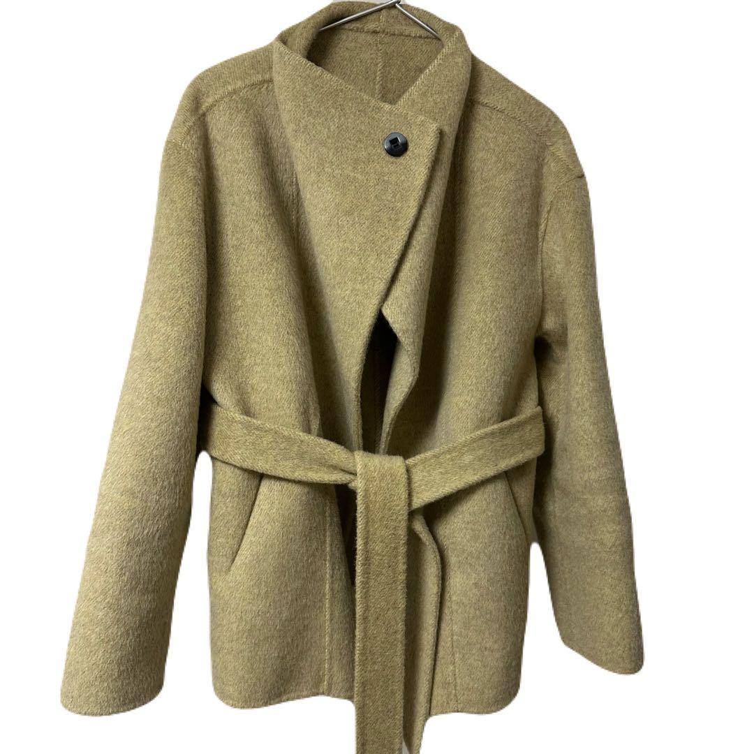 OHOTORO コート アウター Ecru Half Coat - メルカリ