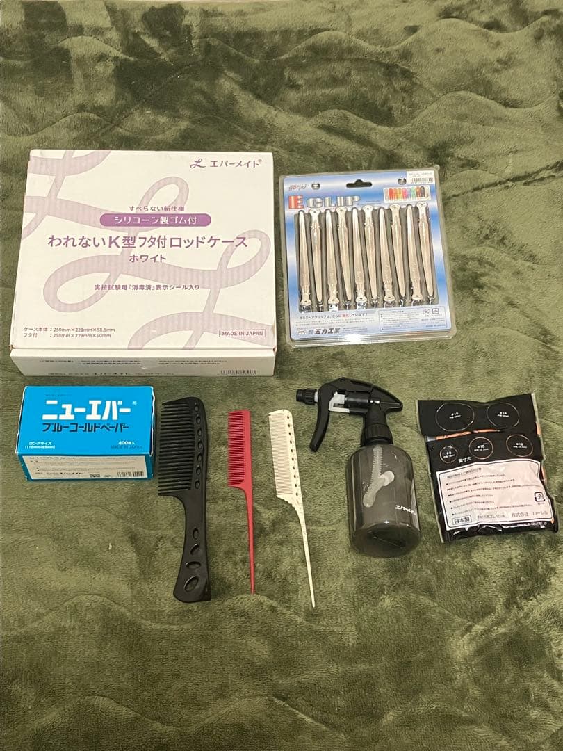 美容師国家試験・ワインディング練習用 ロッド・ペーパー等のまとめ