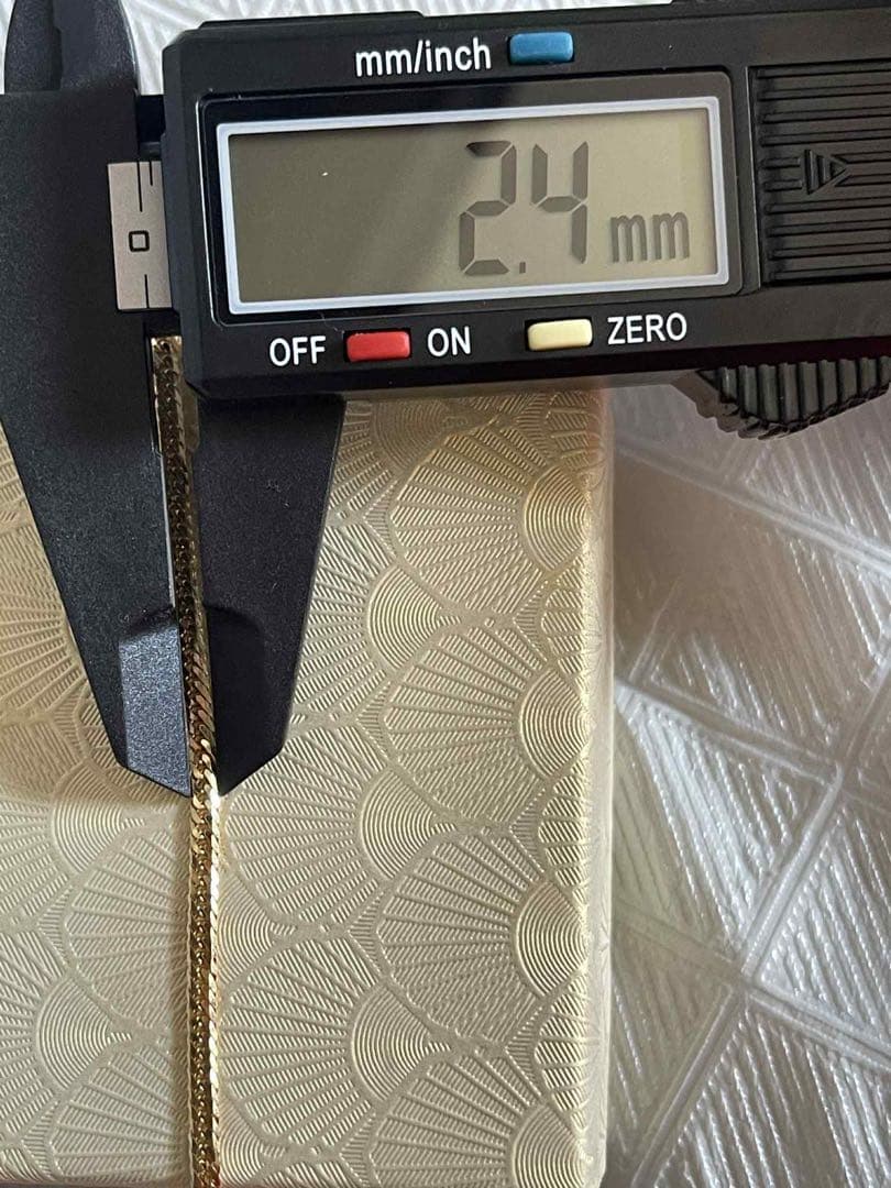 きむページ　K18 喜平　6面　アンクレット 23cm 5.14g